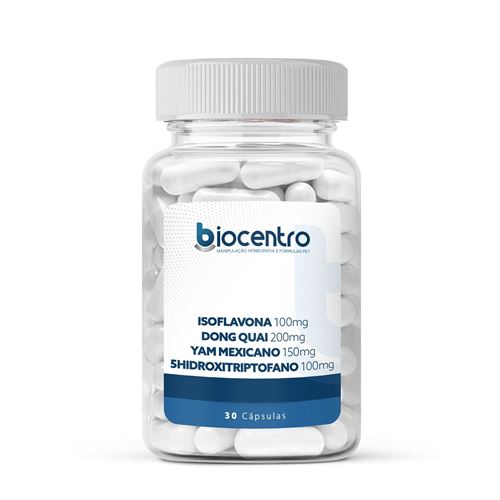 Isoflavona 100mg, Dong Quai 200mg e associações 30 Cápsulas