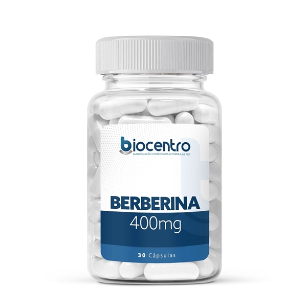 Berberina 400mg 30 Cápsulas